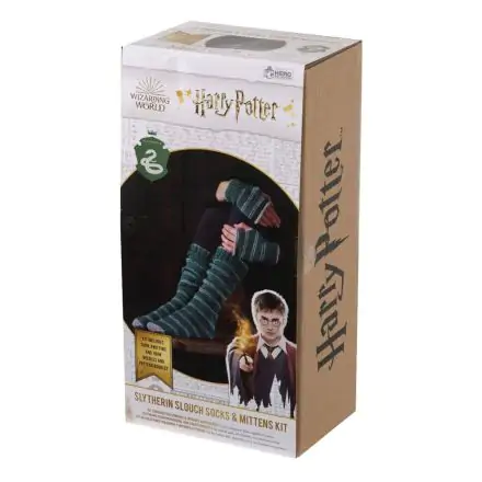 Harry Potter Knitting Kit Slouch Socks and Mittens Slytherin termékfotója