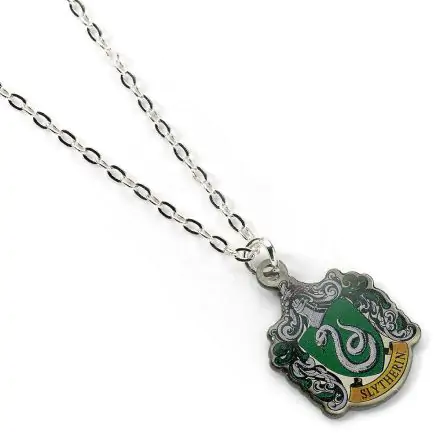 Harry Potter Pendant & Necklace Slytherin (silver plated) termékfotója