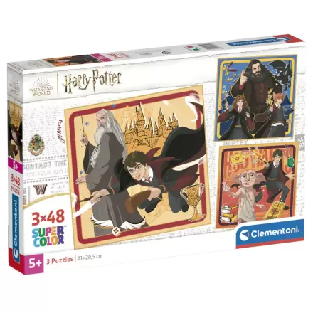 Harry Potter puzzle 3x48pcs termékfotója