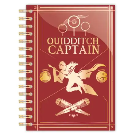 Harry Potter Quidditch A5 notebook product photo