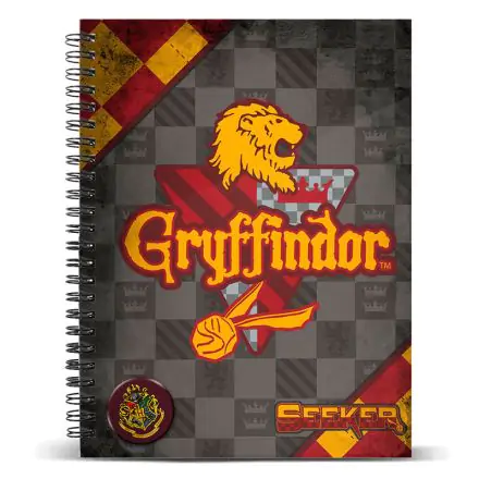 Harry Potter Quidditch Gryffindor A4 notebook product photo