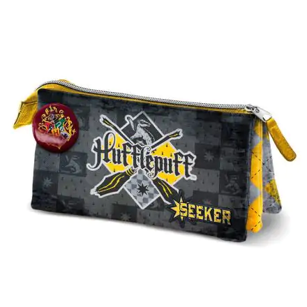 Harry Potter Quidditch Hufflepuff triple pencil case product photo