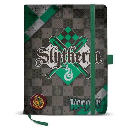 Harry Potter Quidditch Slytherin diary product photo