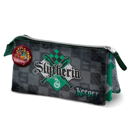 Harry Potter Quidditch Slytherin triple pencil case product photo