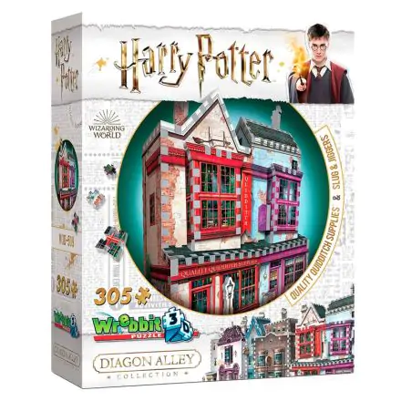 Harry Potter 3D Puzzle DAC Quality Quidditch Supplies & Slug & Jiggers Apothecary product photo