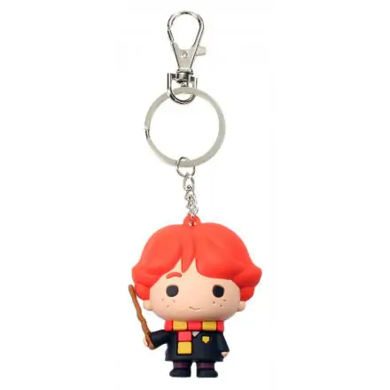 Harry Potter Ron Weasly rubber keychain product photo