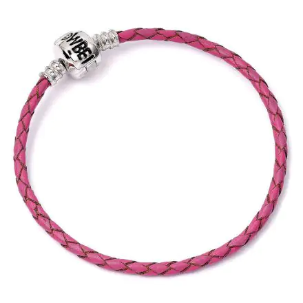 Harry Potter pink leather charm bracelet product photo
