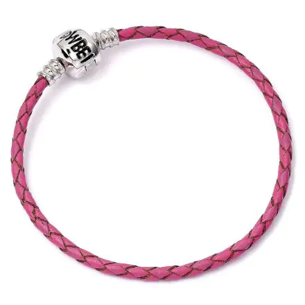 Harry Potter pink leather charm bracelet product photo