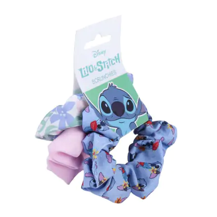 Disney Stitch scrunchie hair ties termékfotója
