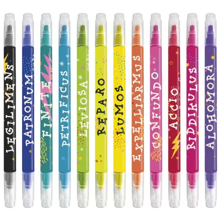 Harry Potter Spells set of 12 erasable makers product photo