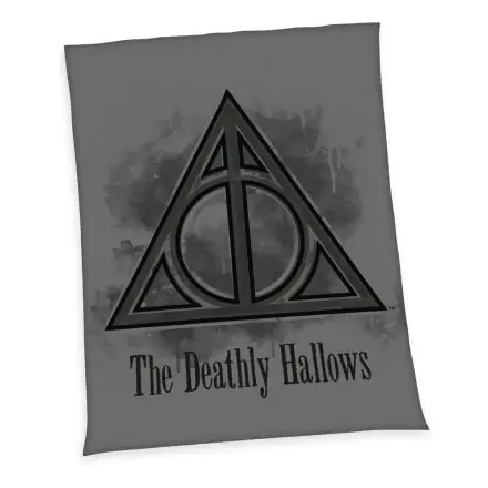 Harry Potter Fleece Blanket The Deathly Hallows 150 x 200 cm termékfotója