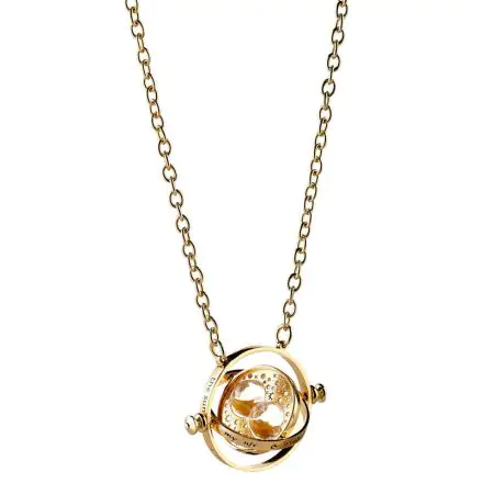 Harry Potter Pendant & Necklace Spinning Time Turner (gold plated) termékfotója