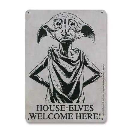 Harry Potter Tin Sign House-Elves 15 x 21 cm termékfotója