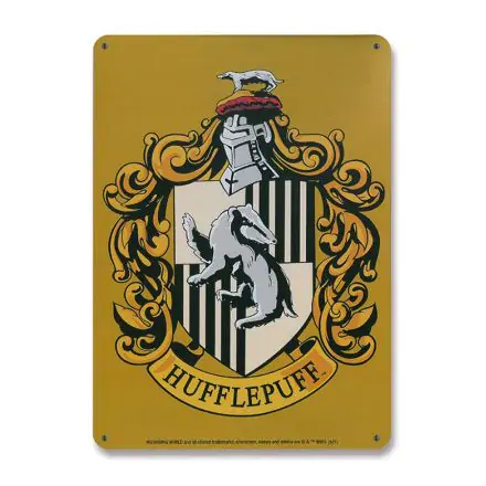 Harry Potter Tin Sign Hufflepuff 15 x 21 cm product photo