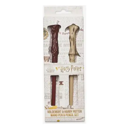 Harry Potter Voldemort & Harry Wand Pen & Pencil Set product photo
