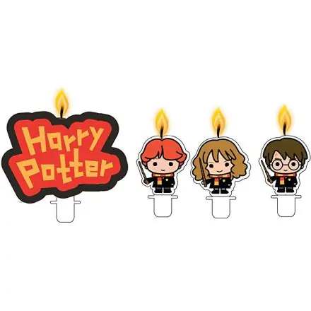 Harry Potter Cake Candle, Candle Set of 4 Pieces product photo