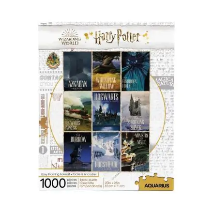 Harry Potter Jigsaw Puzzle Travel Posters (1000 pieces) product photo