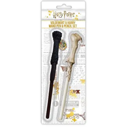 Harry Potter Voldemort & Harry Wand Pen & Pencil Set product photo