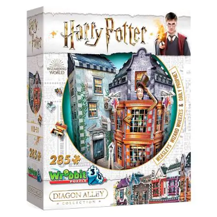 Harry Potter 3D Puzzle DAC Weasley's Wizard Wheezes & Daily Prophet product photo