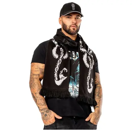 Harry Potter Scarf Dark Arts Spell Long Length Black product photo