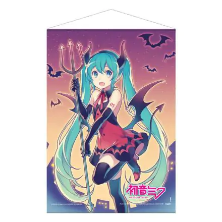Hatsune Miku Wallscroll Autumn (Halloween) 50 x 70 cm product photo