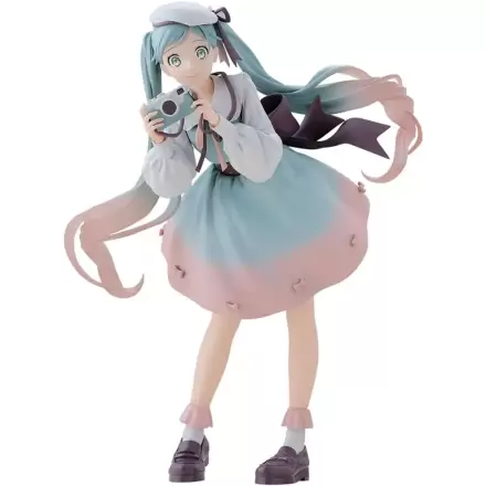 Hatsune Miku Camera Holiday Memories figure 20cm product photo