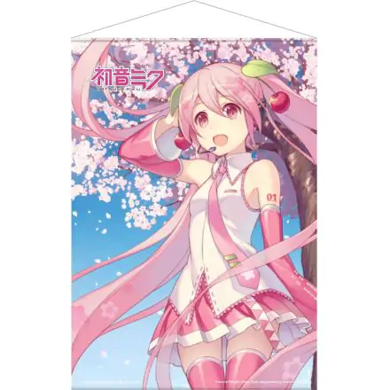 Hatsune Miku Wallscroll Cherry Blossom 50 x 70 cm termékfotója