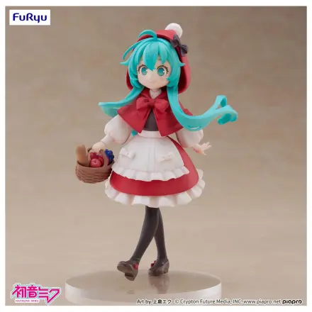 Hatsune Miku Desktop Fairy PVC Statue Hatsune Miku Little red riding hood Ver. 16 cm    product photo