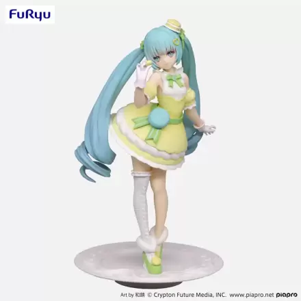 Hatsune Miku Exceed Creative PVC Statue SweetSweets Series Macaroon Citron Color Ver. 22 cm termékfotója