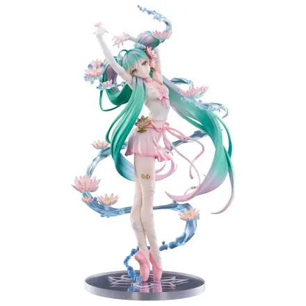 Hatsune Miku F:NEX PVC Statue 1/7 Water lily Ver. 27 cm   product photo