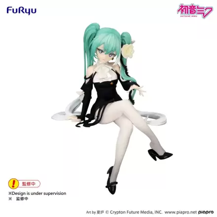 Hatsune Miku Flower Fairy White Rose Character Vocal Series Hatsune Miku Flower Noodle Stopper  figure 14cm product photo