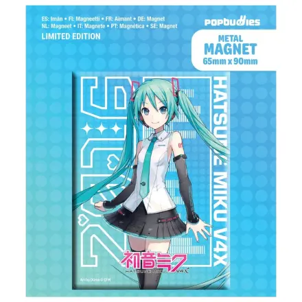 Hatsune Miku Fridge Magnet V4x Metal product photo