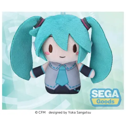 Hatsune Miku Fuwa Petit Plush Figure Finger Mascot 10 cm product photo