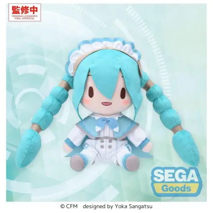 Hatsune Miku fuwa petit Plush Figure Hatsune Miku Wandering Minstrel (M) 22 cm product photo