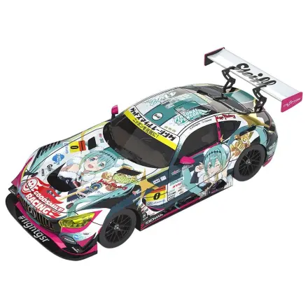 Hatsune Miku GT Project Vehicle 1/18 Good Smile Hatsune Miku AMG 2018 Final Race Ver. 26 cm product photo