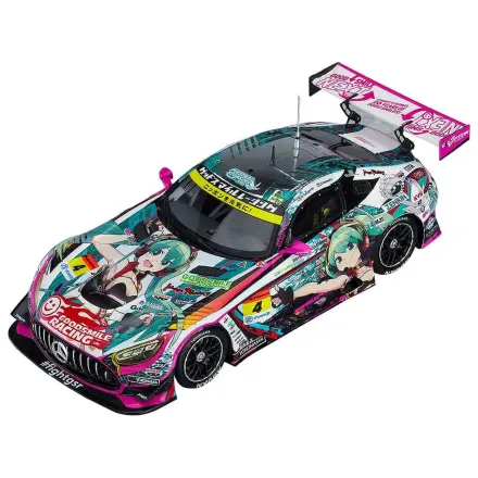 Hatsune Miku GT Project Vehicle 1/43 Good Smile Hatsune Miku AMG 2020 SUPER GT Okayama Test Ver. 11 cm product photo