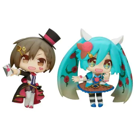 Hatsune Miku PVC Statues Hatsune Miku & Meiko 10 cm termékfotója