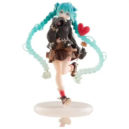 Hatsune Miku PVC Statue Hatsune Fashion Outdoor Spring Ver. 18 cm          product photo