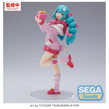 Hatsune Miku High Premium Figure PVC Figure Mokomoko Christmas Ver. 21 cm product photo