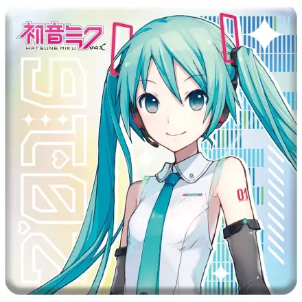 Hatsune Miku Holographic Badge V4X 10th Anniversary Rainbow Limited Edition 8 cm product photo