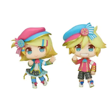 Hatsune Miku PVC Statues Kagamine Rin & Kagamine Len 10 cm termékfotója