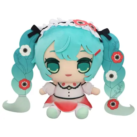 Hatsune Miku Kyurumaru Big Plush Figure Anemone 26 cm    product photo