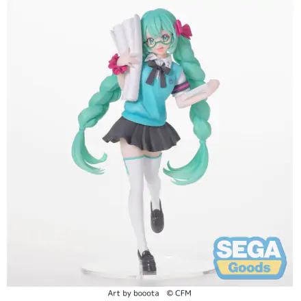 Hatsune Miku Luminasta PVC Statue Hatsune Miku 16th Anniversary Booota Ver. 18 cm product photo