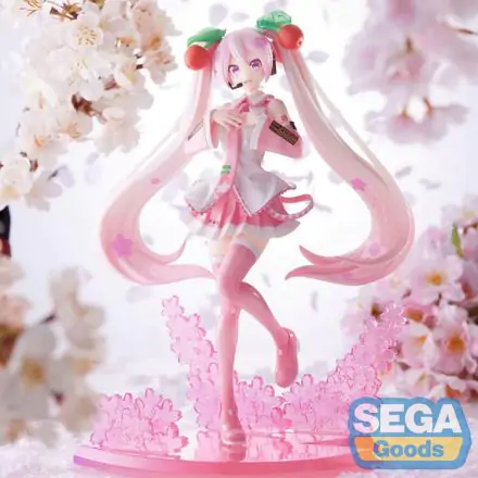 Hatsune Miku Luminasta PVC Statue Sakura Miku 2023 21 cm product photo
