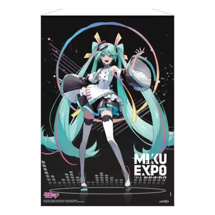 Hatsune Miku Wallscroll Miku Expo 10th Anniversary Limited Edition 50 x 70 cm termékfotója