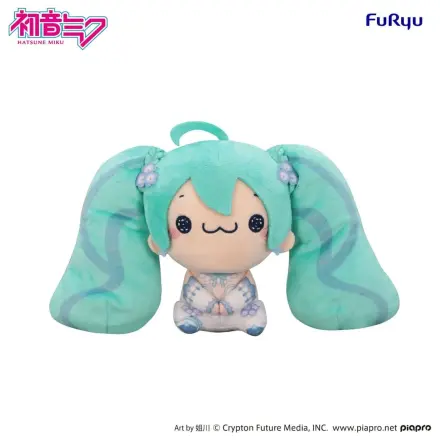 Hatsune Miku Mochipico Plush Figure Nemophila A 15 cm product photo