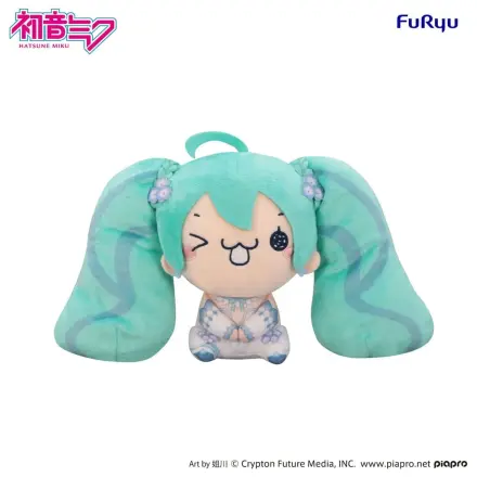 Hatsune Miku Mochipico Plush Figure Nemophila C 15 cm product photo