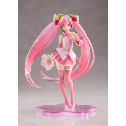 Sakura Miku Figure Newly Drawn 2021 Ver 18 cm product photo
