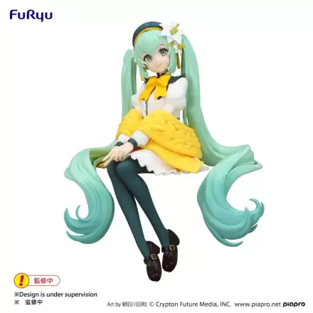 Hatsune Miku Noodle Stopper PVC Statue Flower Fairy Lily White Ver. 14 cm termékfotója