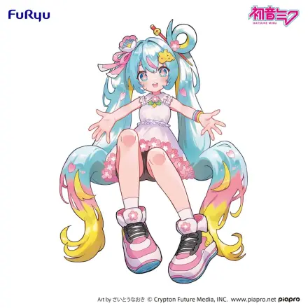 Hatsune Miku Noodle Stopper PVC Statue Hatsune Miku 10th Anniversary 14 cm   product photo